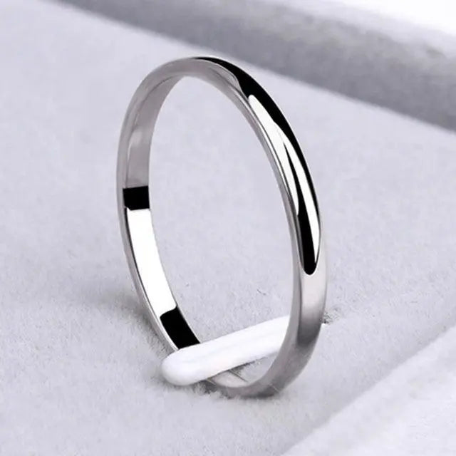 Gold and Silver Band Ring β Elegant