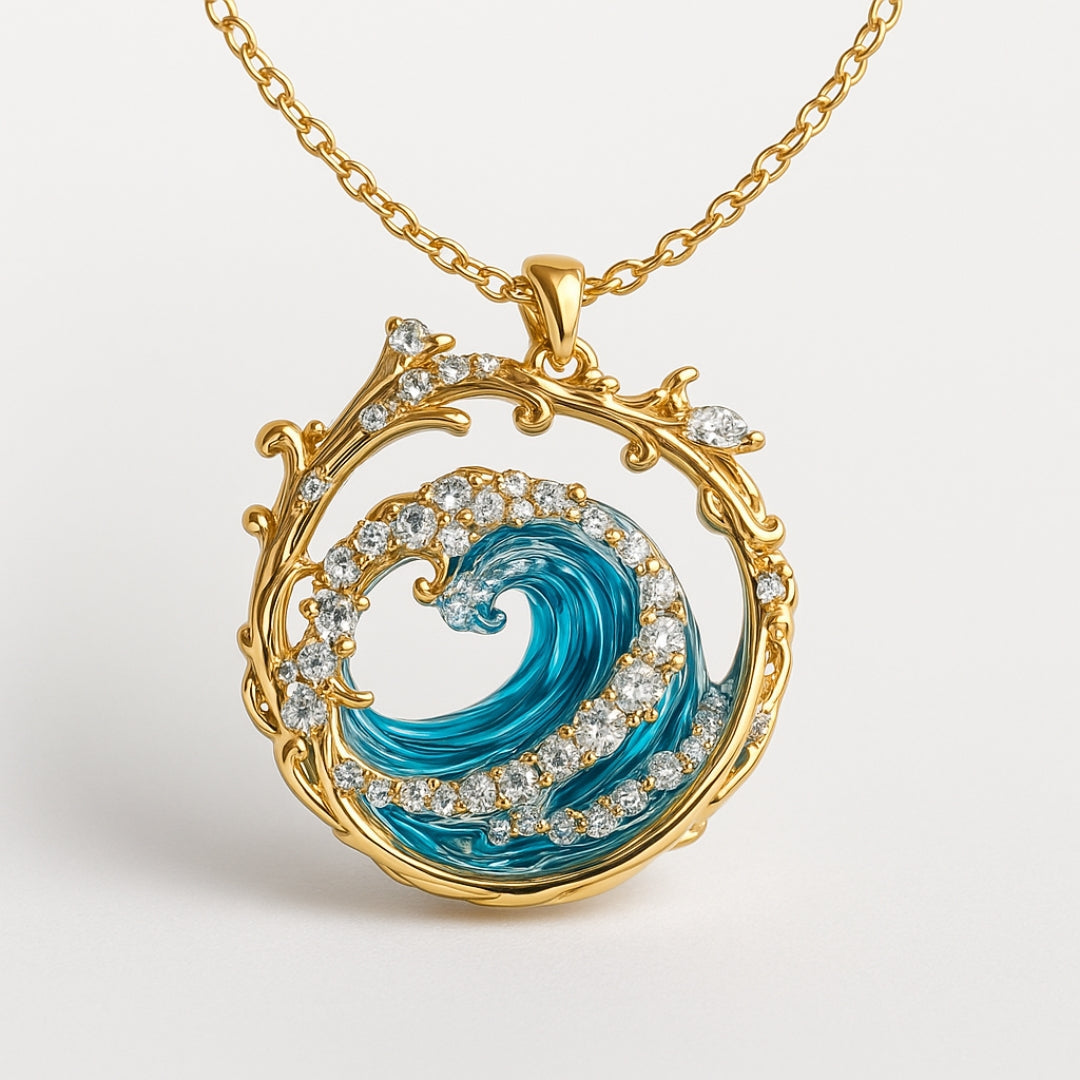Pearl & Crystal Necklace β Timeless Elegance