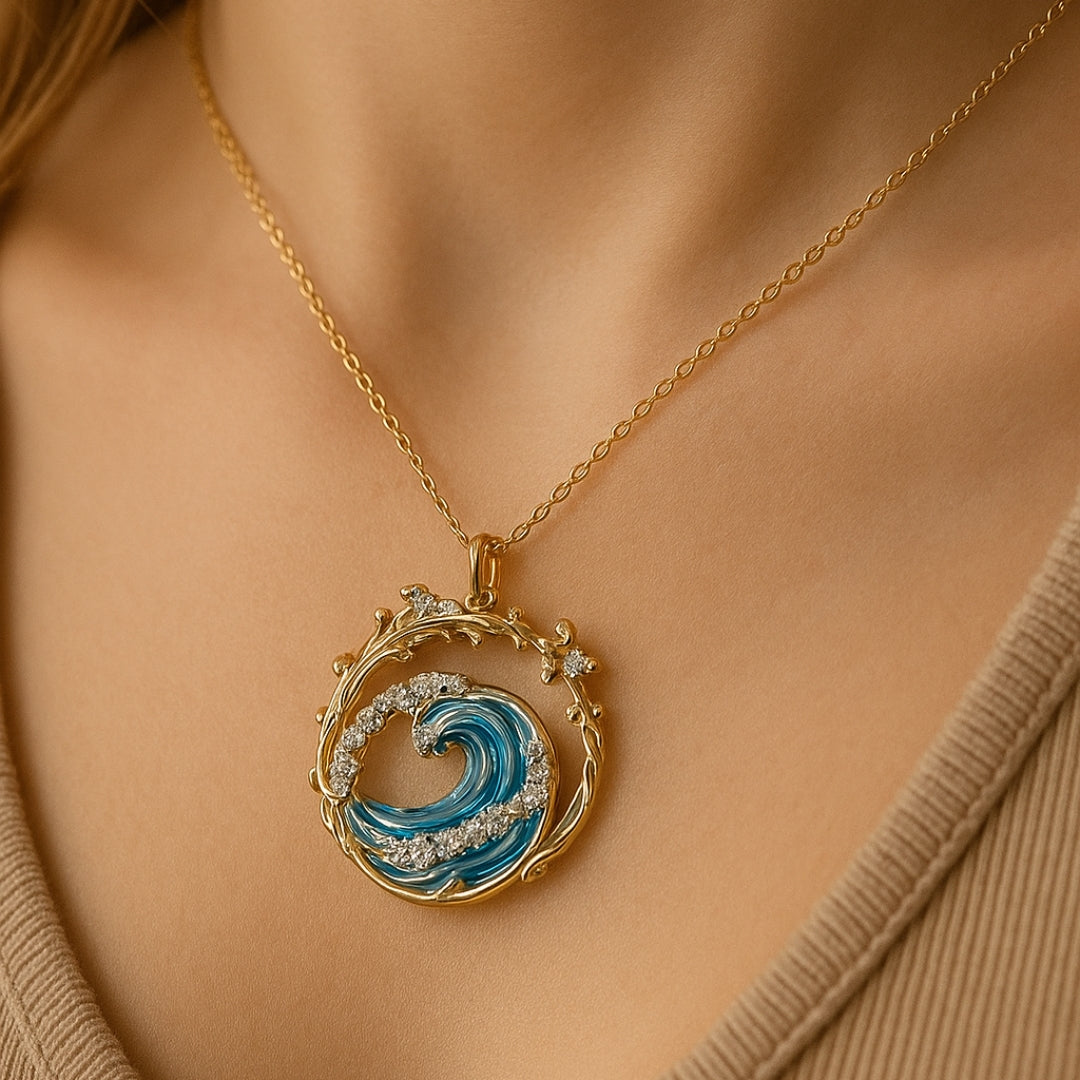 Pearl & Crystal Necklace β Timeless Elegance