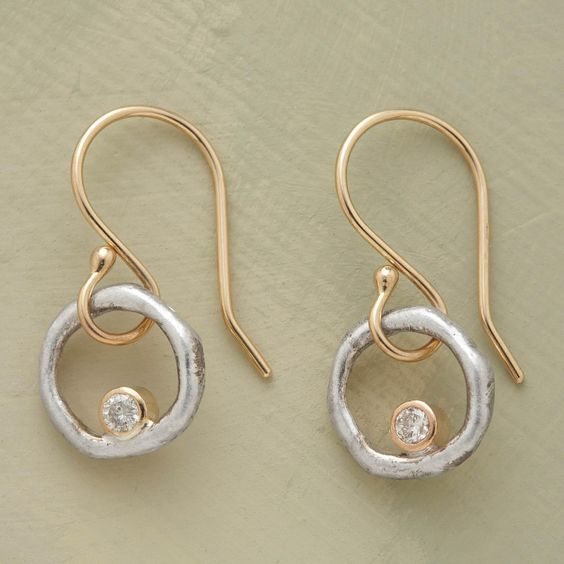 Silver Zirconia Drop Earrings β Elegant