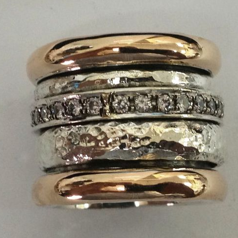 Gold and Silver Thick Vintage Ring β Timeless