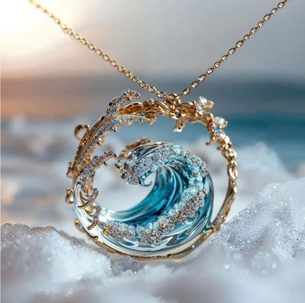 Pearl & Crystal Necklace β Timeless Elegance