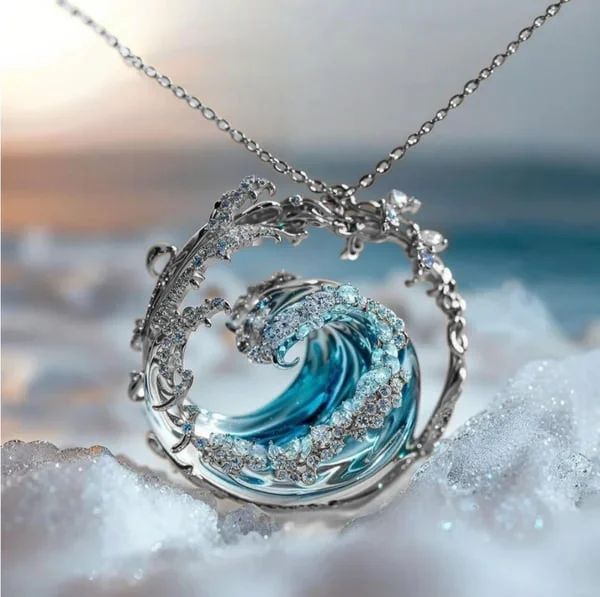 Pearl & Crystal Necklace β Timeless Elegance