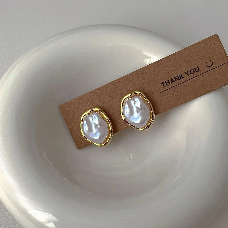 Pearl Drop Earrings β Timeless Elegance