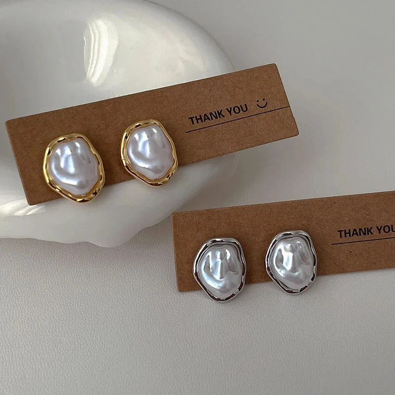 Pearl Drop Earrings β Timeless Elegance