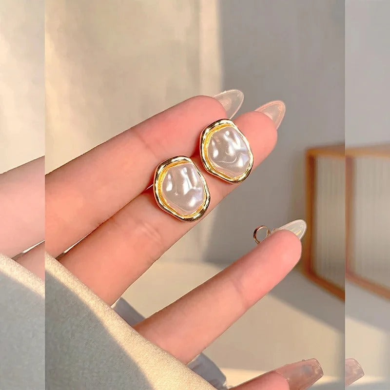 Pearl Drop Earrings β Timeless Elegance