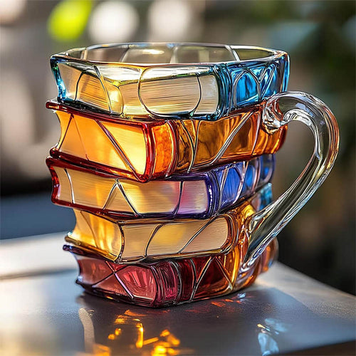 Ceramic 3D Reading Mug – Joyful