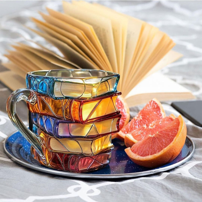 Ceramic 3D Reading Mug – Joyful