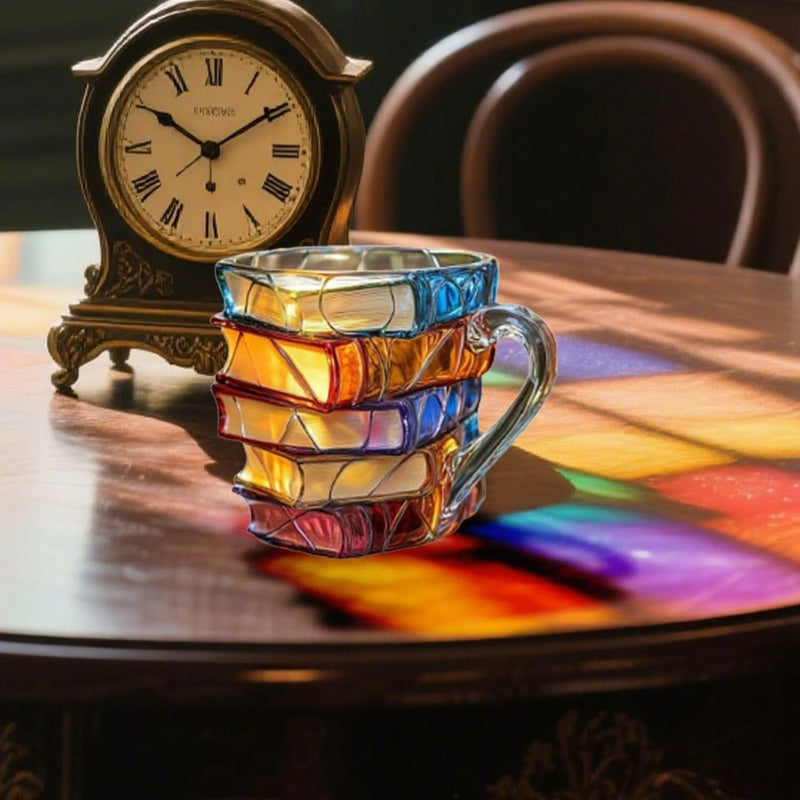 Ceramic 3D Reading Mug – Joyful