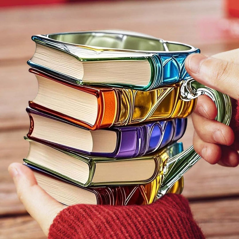 Ceramic 3D Reading Mug – Joyful
