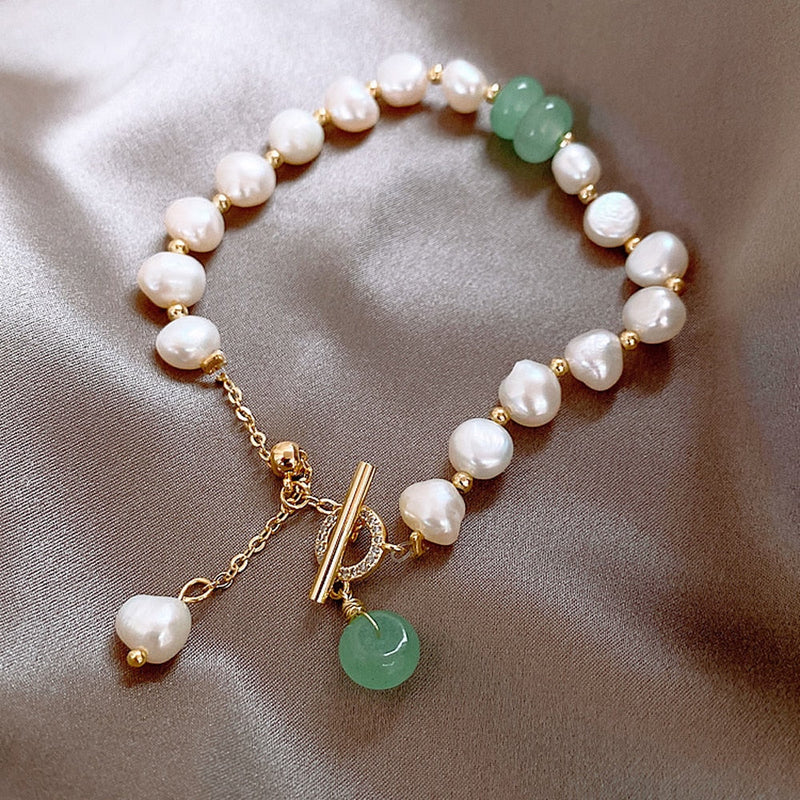 Pearl & Crystal Adventure Bracelet – Timeless