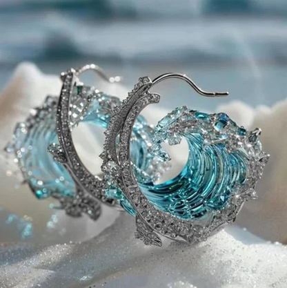Pearl & Crystal Drop Earrings – Exquisite